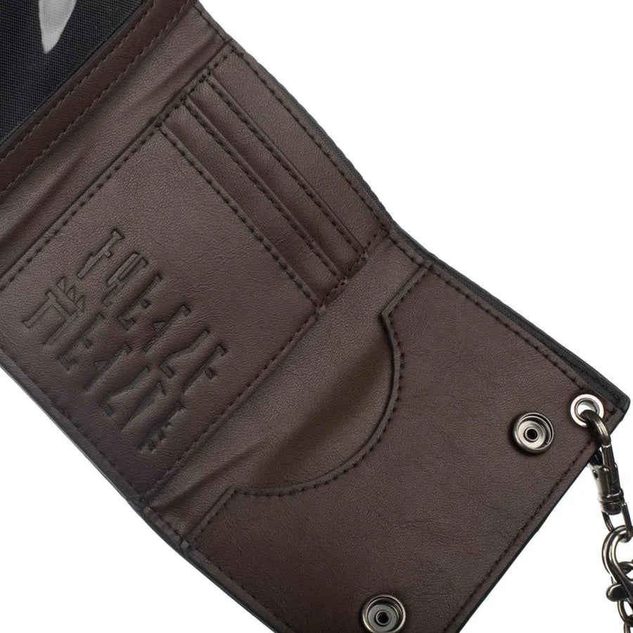 Star Wars: The Mandalorian Chain Wallet with Metal Shield