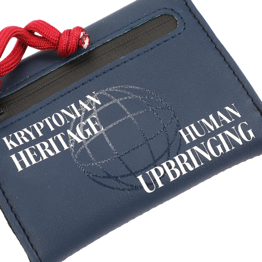Superman Kryptonian Heritage Human Upbringing Tri-Fold Wallet