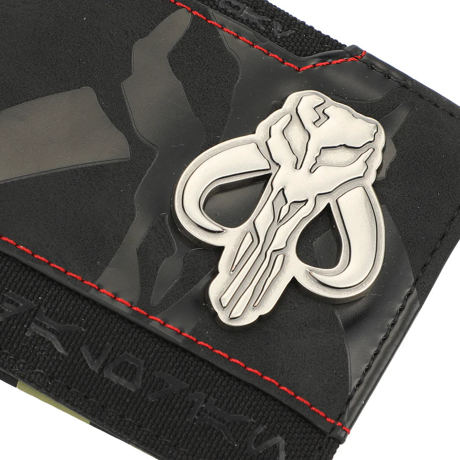 Star Wars The Mandalorian Bantha Skull Crest Bi-Fold Wallet
