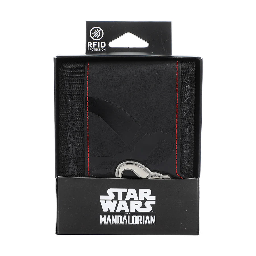 Star Wars The Mandalorian Bantha Skull Crest Bi-Fold Wallet