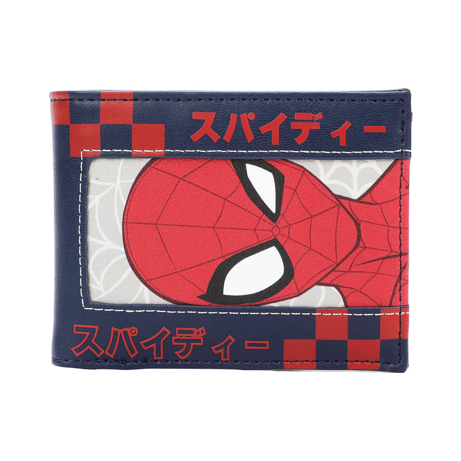 Spider-Man Classic Spidey & Kanji Bi-Fold Wallet