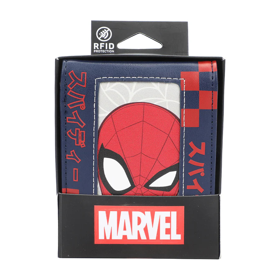 Spider-Man Classic Spidey & Kanji Bi-Fold Wallet