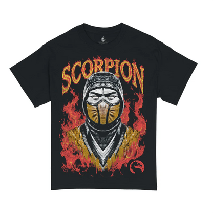 Mortal Kombat Scorpion Get Over Here T-Shirt