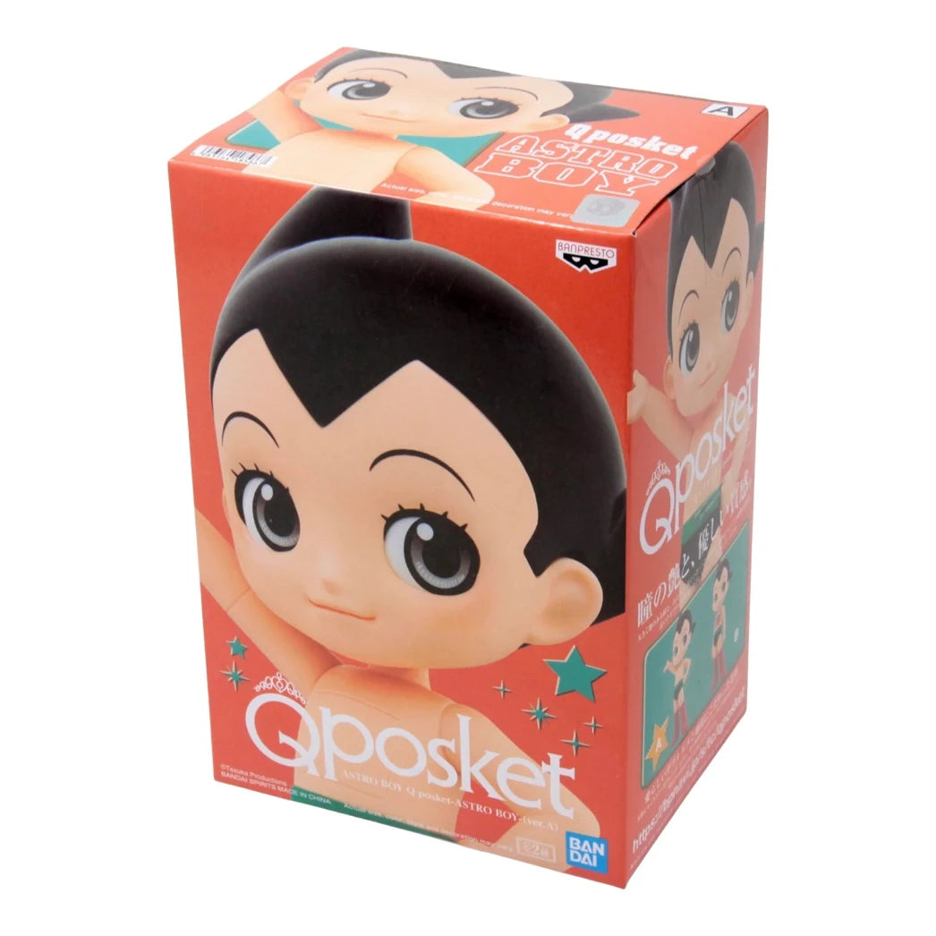 Astro Boy Anime Manga Q-Posket Posing Figure Statue Red Boots Banpresto available at chimploot.com