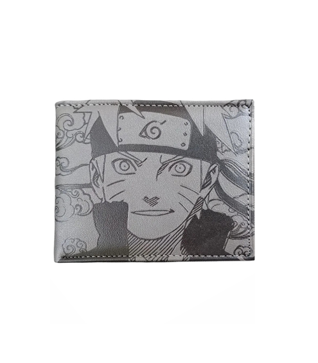 Naruto Uzumaki Shippuden Sketch Bi-Fold Wallet available at chimploot.com