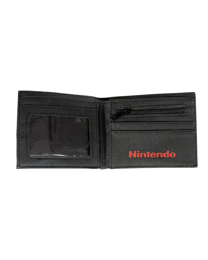 Nintendo NES wallet with control pad design on a white background available at chimploot.com