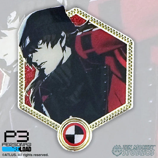 Golden Series 2: Persona 3 Reload Shinjiro Aragaki Pin by zen monkey studios available at chimploot.com