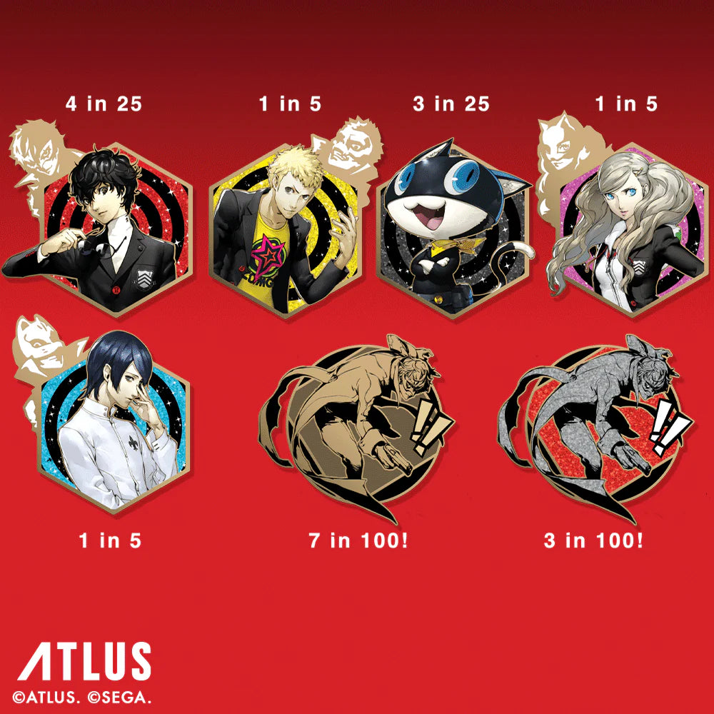 Blind Bag Series: Persona 5 Royal The Phantom Thieves Part 1 Collectible Pin