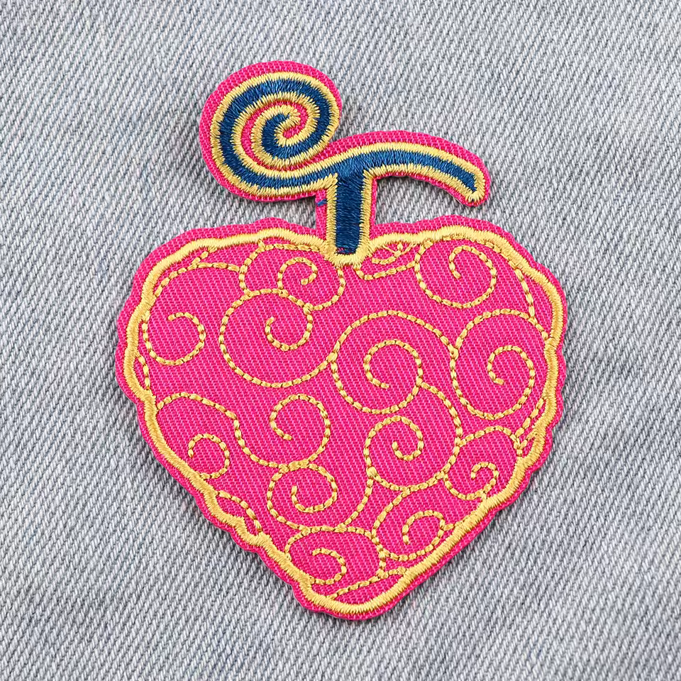 one piece Ope Ope no Mi Fruit Iron-on Patch available at chimploot.com