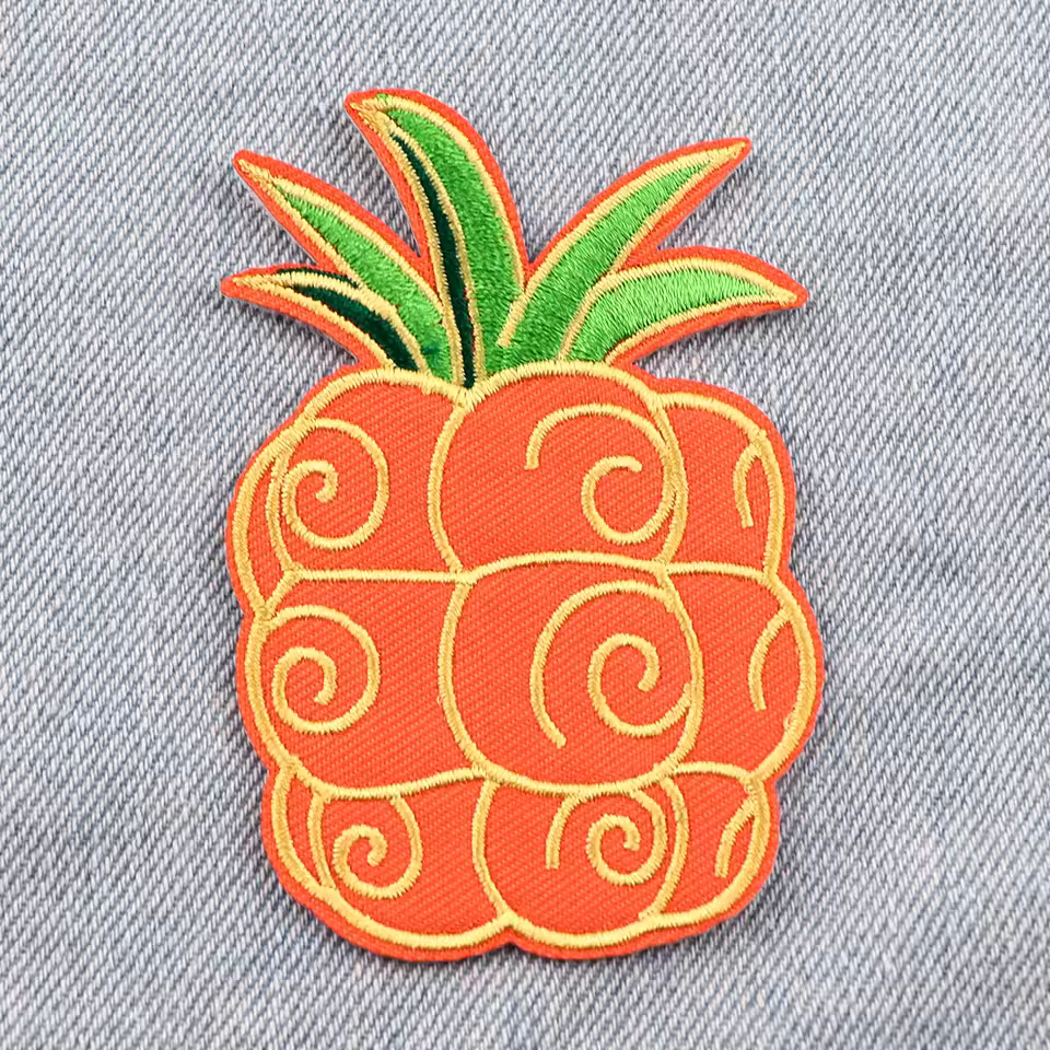 one piece Bara Bara no Mi Fruit Iron-on Patch available at chimploot.com
