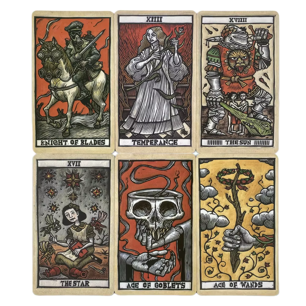 Tarot del Toro: A Tarot Deck and Guidebook Inspired by the World of Guillermo del Toro