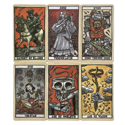 Tarot del Toro: A Tarot Deck and Guidebook Inspired by the World of Guillermo del Toro