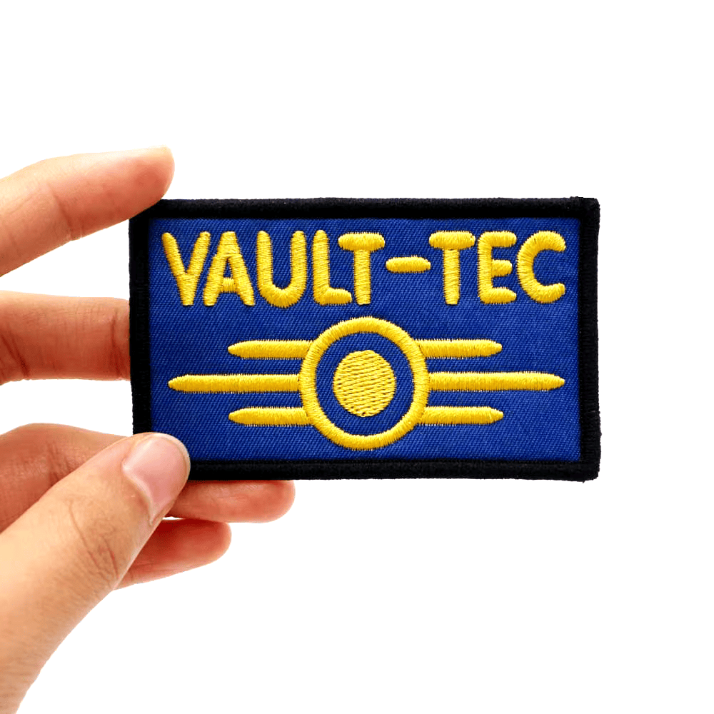 Fallout Vault Tech Hook & Loop Patch available at chimploot.com