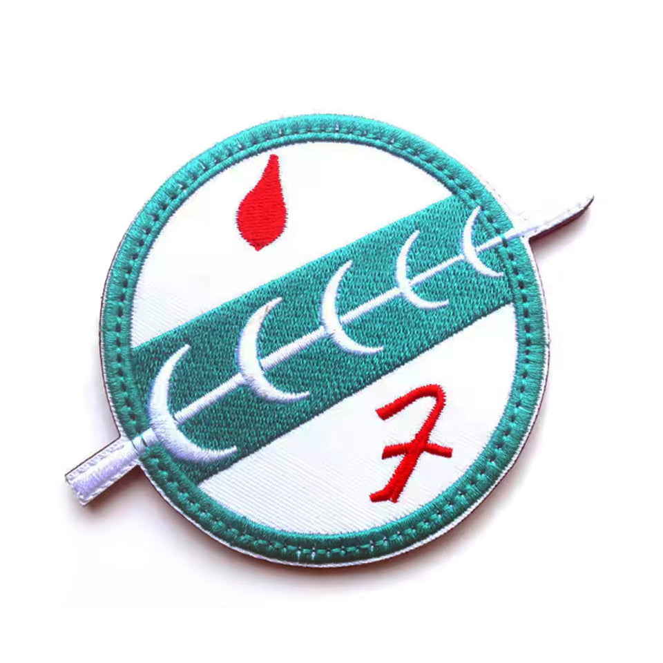 Star wars Mandalorian Bounty Hunter Crest Hook & Loop Patch available at chimploot.com