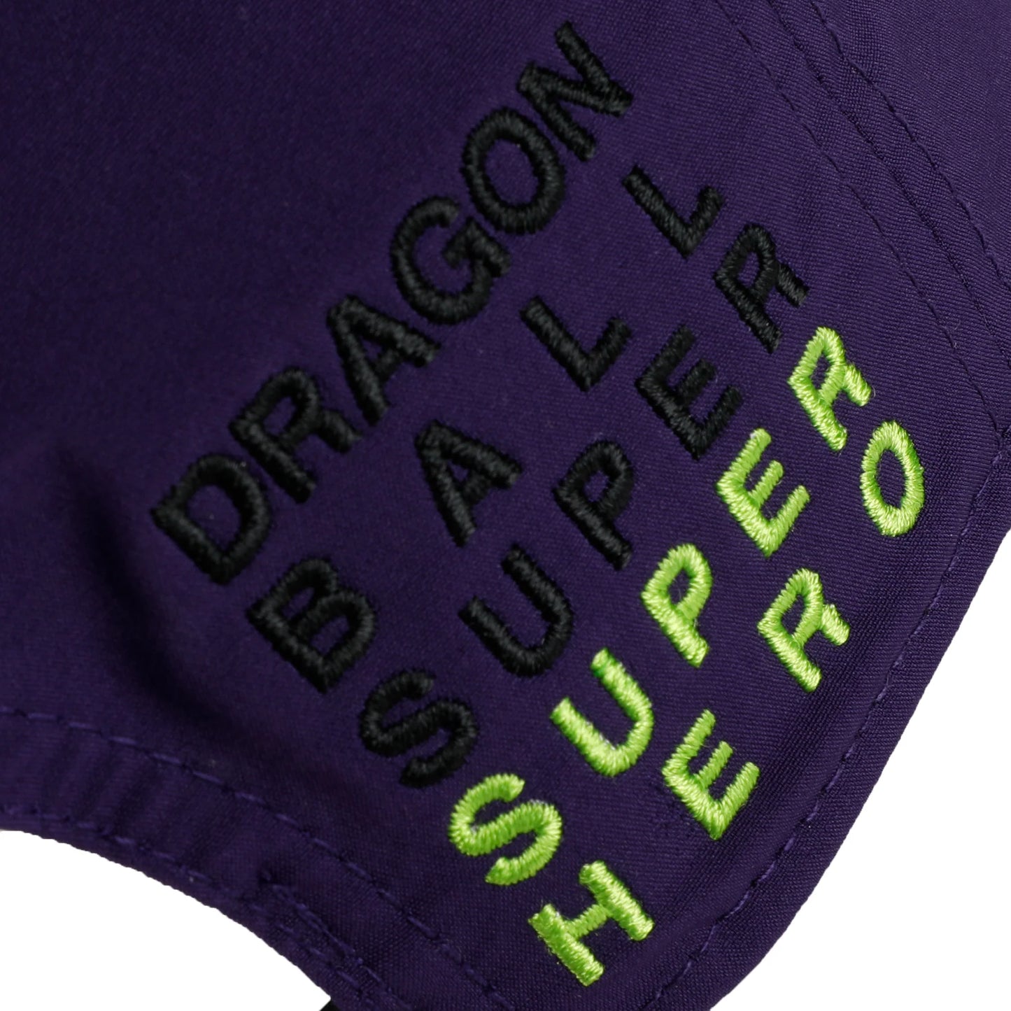 Dragon Ball Super Hero Piccolo Snapback Purple Green Atsuko Exclusive Adjustable Embroidered Logo