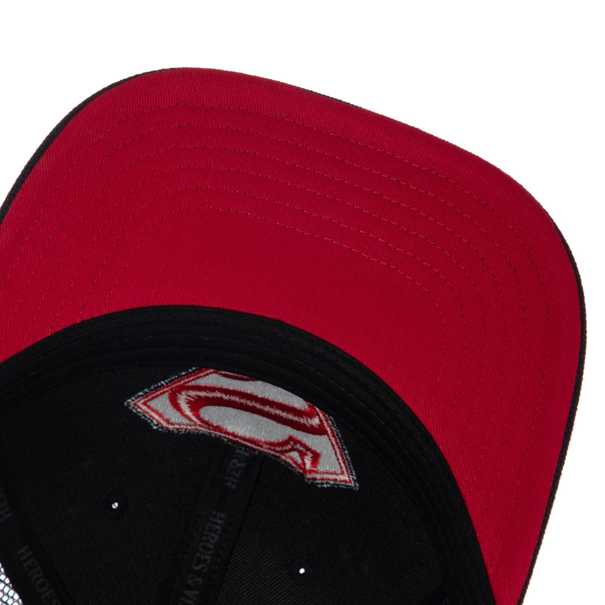 DC Comics Superman S-Shield Trucker Hat available for sale at chimploot.com