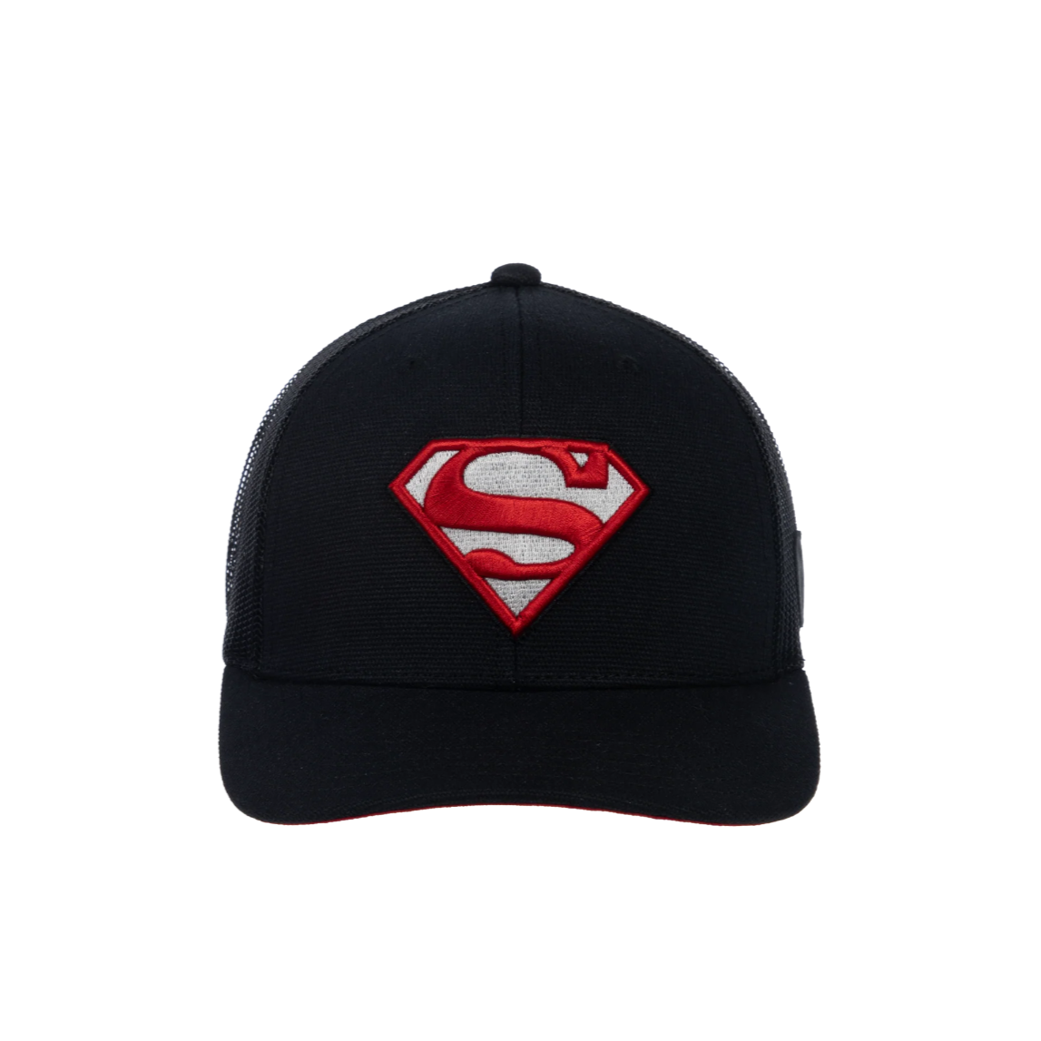 DC Comics Superman S-Shield Trucker Hat available for sale at chimploot.com