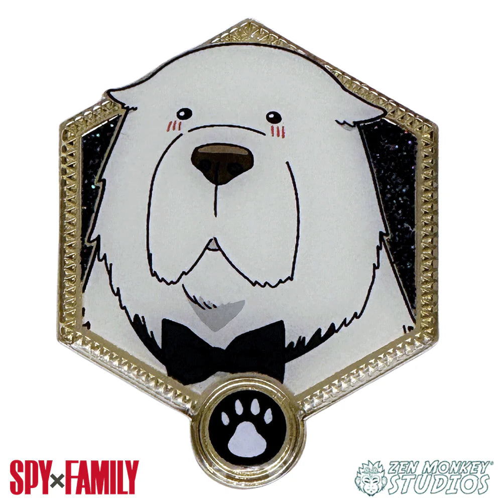 Golden Series 2: Spy X Family anime  Bond Forger Pin by zen monkey studios available at chimploot.com