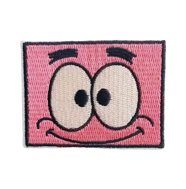 SpongeBob, Patrick & Squidward Embroidered 3-Pack Iron-on Patch Set