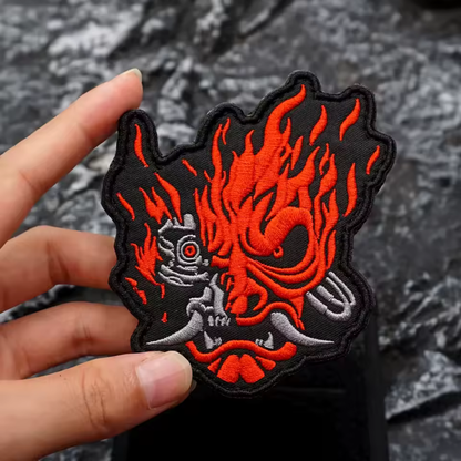 Cyberpunk 2077 Samurai Hook & Loop Patch