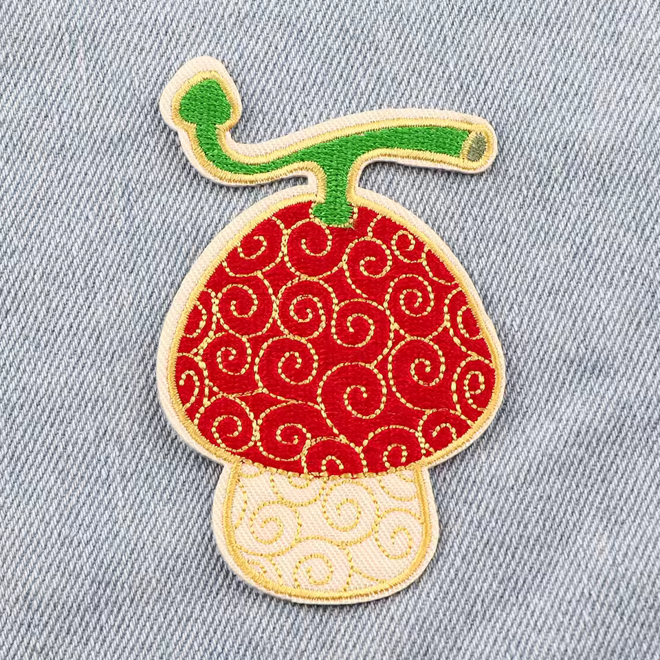 one piece anime manga Hito Hito devil  Fruit Iron-on Patch available at chimploot.com