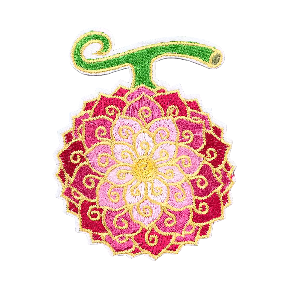 one piece anime Hana Hana Fruit Iron-on Patch available at chimploot.com