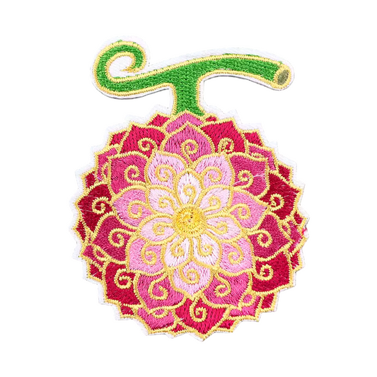 one piece anime Hana Hana Fruit Iron-on Patch available at chimploot.com