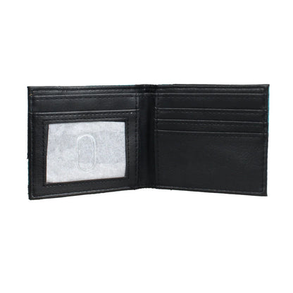 My Hero Academia Izuku Midoriya Deku Bi-fold Wallet Inside 5 Slot Slip Pocket ID Window