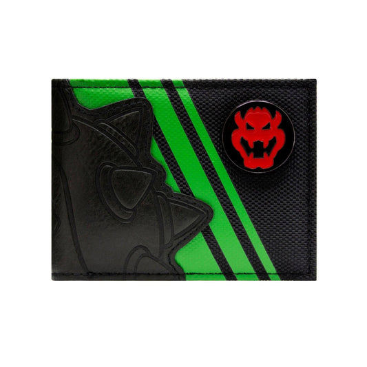 Super Mario Bros - Bowser King Koopa Bi-fold Wallet available at chimploot.com