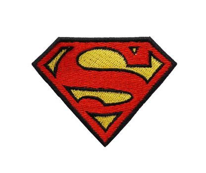 Superman Logo Hook & Loop Patch