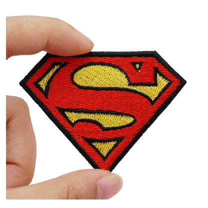 Superman Logo Hook & Loop Patch