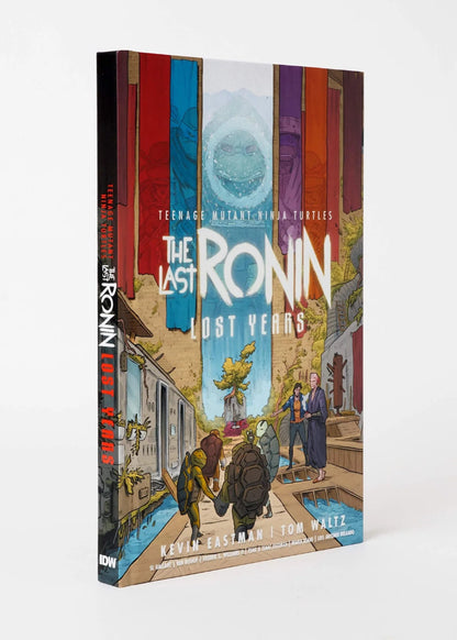 Comic book cover of 'The Last Ronin: Lost Years' featuring Teenage Mutant Ninja Turtles. Availabe at chimploot.com