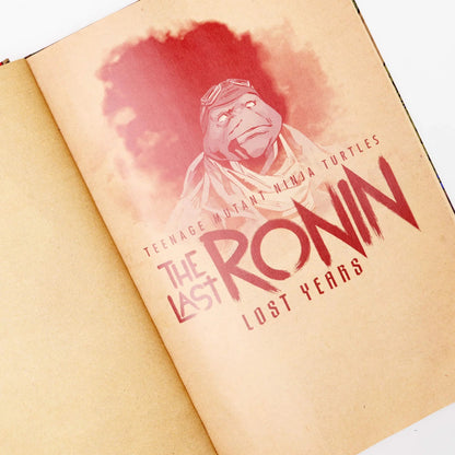 Comic book cover of 'The Last Ronin: Lost Years' featuring Teenage Mutant Ninja Turtles. Availabe at chimploot.com