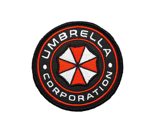 Resident Evil Video Game Umbrella Corporation Hook & Loop Embroidered Collectible Patch