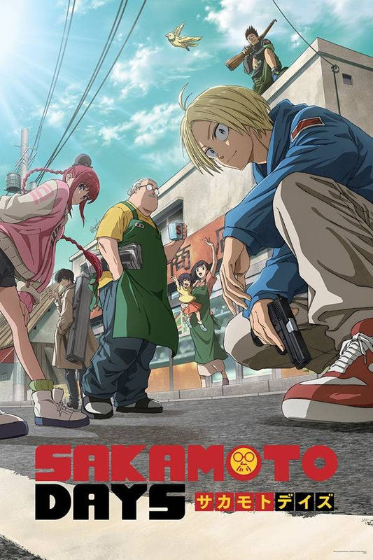 Sakamoto Days anime tv show Poster.