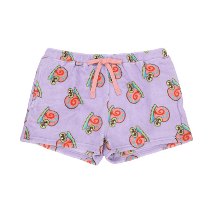 SpongeBob SquarePants Gary the Snail All-Over Print Women's Lounge Shorts