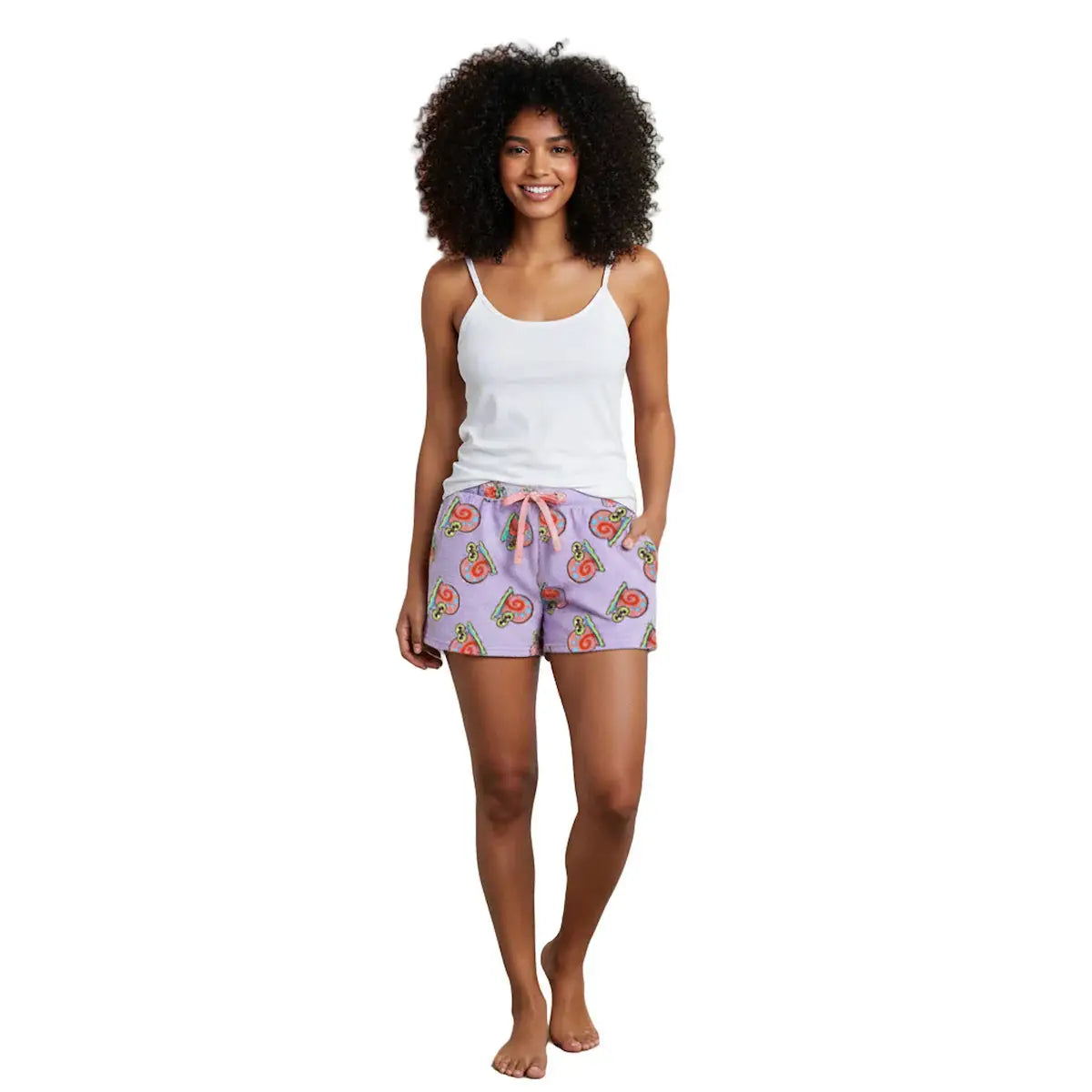 SpongeBob SquarePants Gary the Snail All-Over Print Women's Lounge Shorts