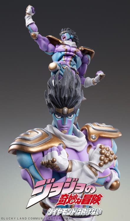 JoJo's Bizarre Adventure: Part 4 Diamond is Unbreakable - Star Platinum Super Action Statue available at chimploot.com