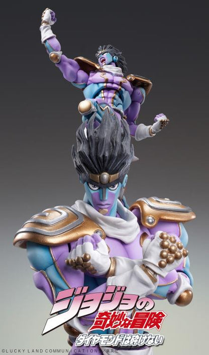 JoJo's Bizarre Adventure: Part 4 Diamond is Unbreakable - Star Platinum Super Action Statue available at chimploot.com