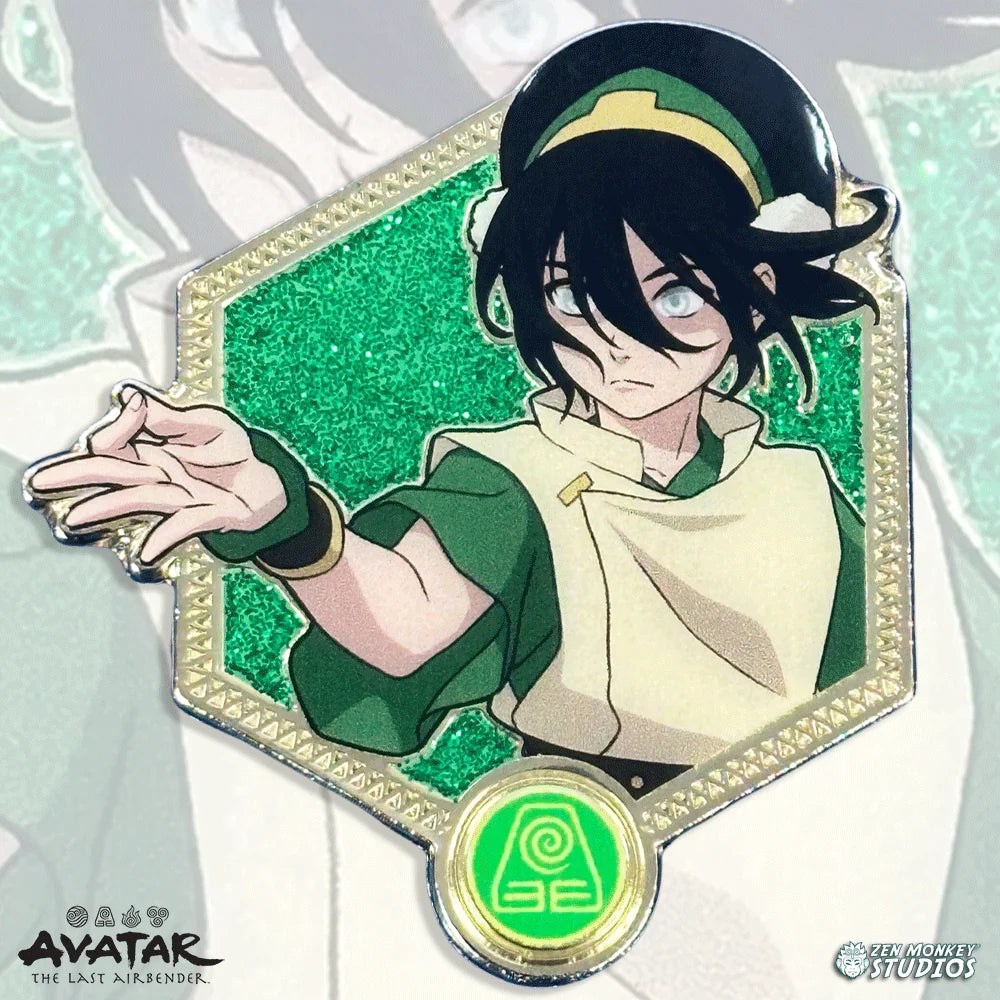 Golden Series 2: Avatar The Last Airbender - Toph Pin available at chimploot.com