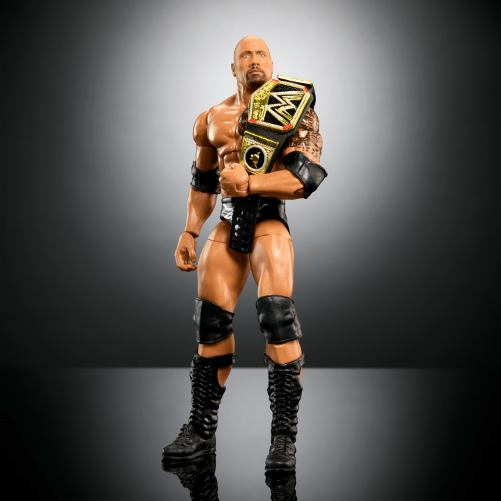 WWE WrestleMania Elite Collection The Rock Action Figure