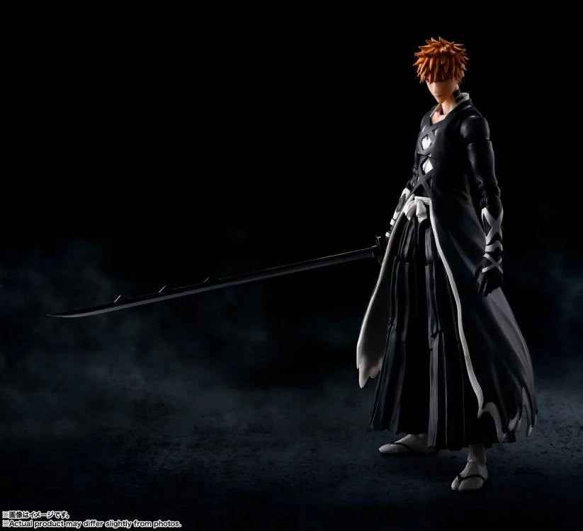 Bleach: Thousand-Year Blood War Ichigo Kurosaki (Bankai Tensa Zangetsu) S.H.Figuarts action figure available at ChimpLoot.com