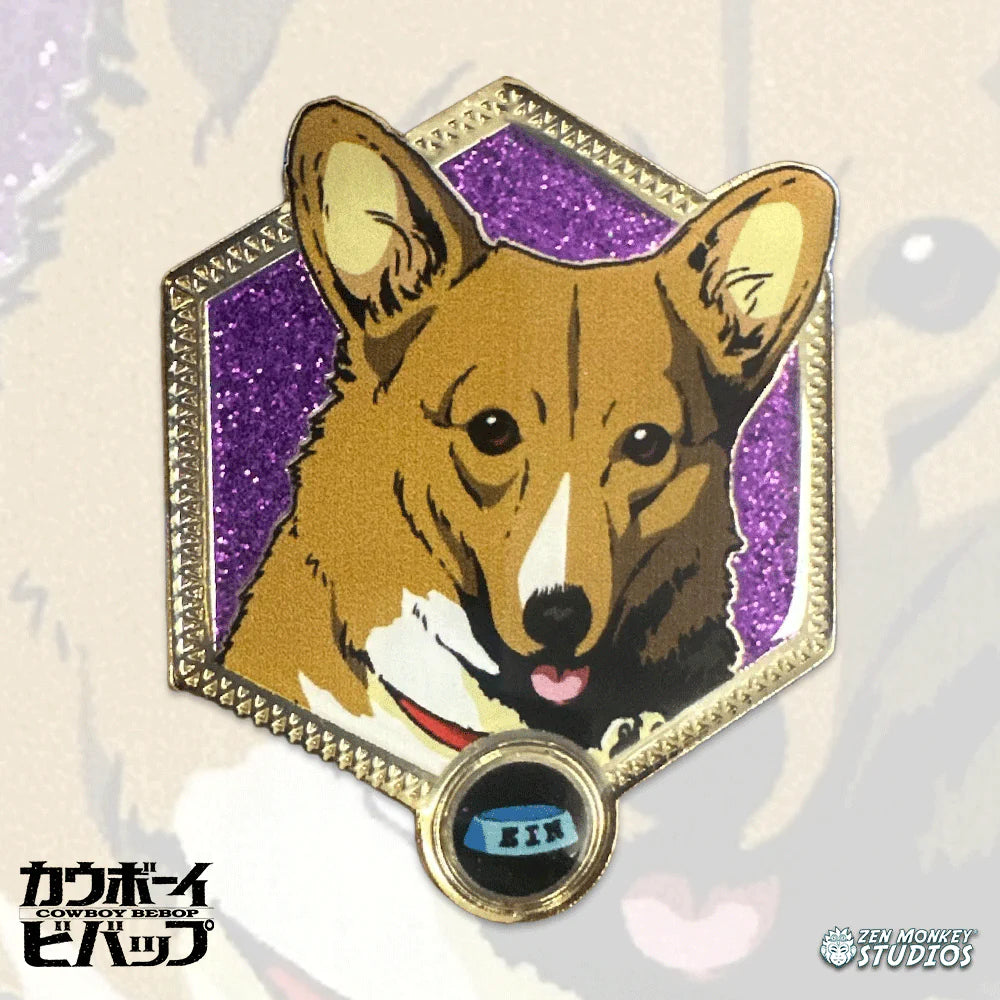Golden Series 2 Cowboy Bebop Ein Pin available at chimploot.com