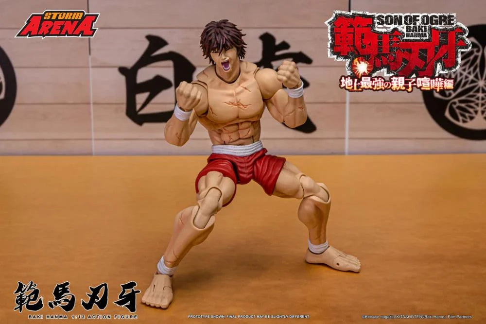 Baki Hanma: Son of Ogre Storm Arena Baki Hanma 1/12 Scale Action Figure BY STORM COLLECTIBLES
