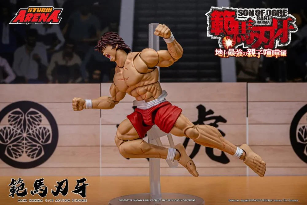 Baki Hanma: Son of Ogre Storm Arena Baki Hanma 1/12 Scale Action Figure BY STORM COLLECTIBLES