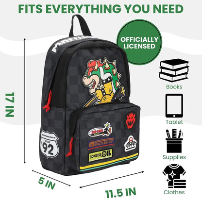 Super Mario: Mario Kart Bowser Backpack