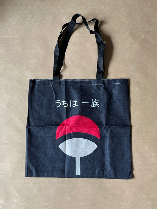 Naruto Anime manga Uchiha Clan Symbol collectible Tote Bag