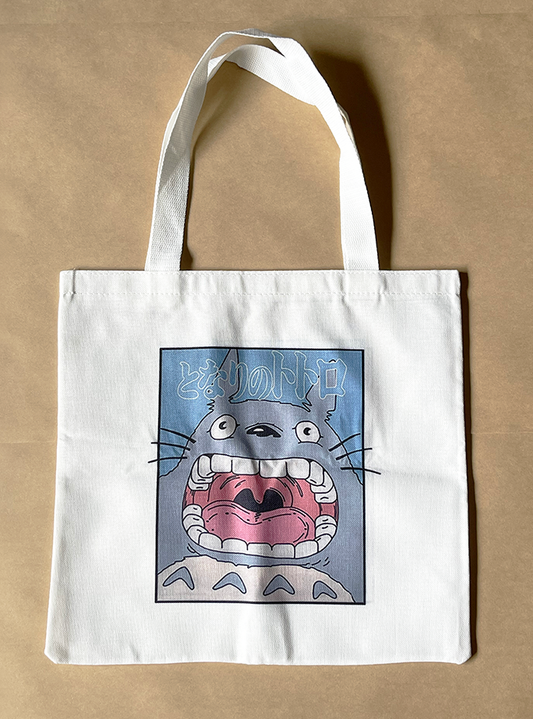 Studio Ghibli -  "My Neighbor Totoro" Roaring Totoro Tote Bag