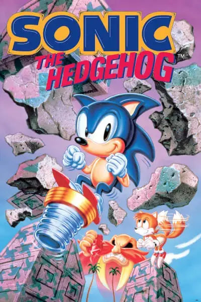 Sonic The Hedgehog Break Through Poster (24"x36")