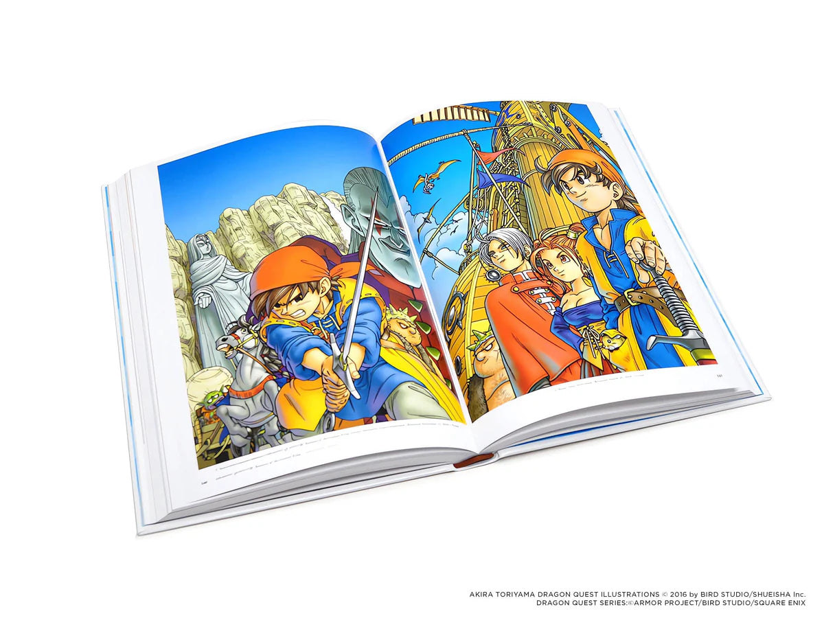 Dragon Quest Illustrations: 30th Anniversary Edition - Hardcover by Akira Toriyama art book available at ChimpLoot.com